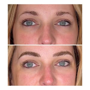 Eyebrow Tattoo result by Tinta Beauty in Brewster, NY
