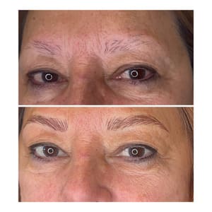 Eyebrow Tattoo result by Tinta Beauty in Brewster, NY
