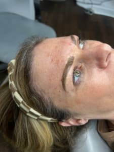 Eyebrow Tattoo result by Tinta Labs in San Marcos, CA