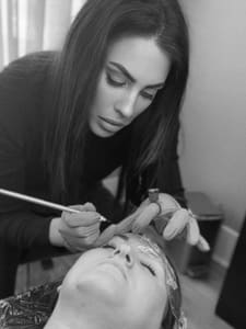 Eyebrow Tattoo result by Tinted Aesthetics in Troy, OH