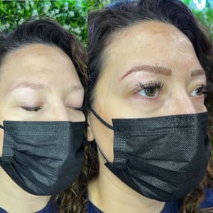 Eyebrow Tattoo result by TintedCosMedics in Rancho Cucamonga, CA