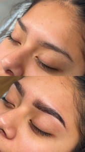 Eyebrow Tattoo result by Tintura Aesthetics in Lake Katrine, NY