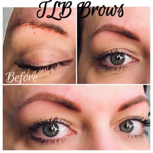 Eyebrow Tattoo result by TLB Brows & Permanent Makeup in Scranton, PA