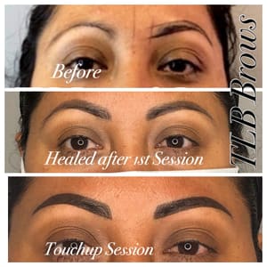 Eyebrow Tattoo result by TLB Brows & Permanent Makeup in Scranton, PA