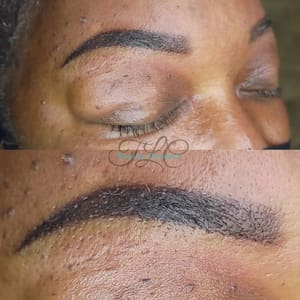 Eyebrow Tattoo result by TLC Beauty Designs in Vacaville, CA