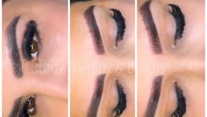 Eyebrow Tattoo result by TLS BROWTHERAPY & Beauty in Fresno, CA