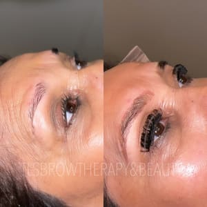 Eyebrow Tattoo result by TLS BROWTHERAPY & Beauty in Fresno, CA