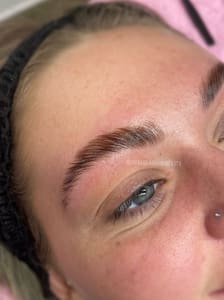 Eyebrow Tattoo result by TMarie Lash & Beauty, LLC in Broadview Heights, OH