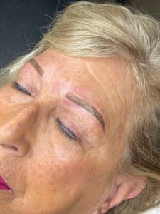Eyebrow Tattoo result by TMarie Lash & Beauty, LLC in Broadview Heights, OH