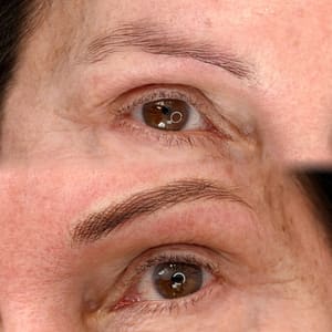 Eyebrow Tattoo result by Tones of Beaute in Virginia Beach, VA