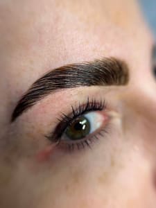 Eyebrow Tattoo result by Topaz’s Beauty in Lyndhurst, NJ