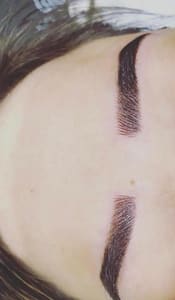 Eyebrow Tattoo result by Total Facial Artistry in Chantilly, VA