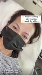 Eyebrow Tattoo result by Touch by Chloe in Buena Park, CA