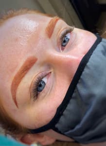Eyebrow Tattoo result by Touch of Beauty in Lubbock, TX