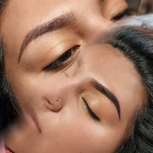 Eyebrow Tattoo result by Touched Beauty Studio in Conroe, TX