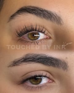 Eyebrow Tattoo result by Touched By Ink - permanent makeup artistry in Davie, FL
