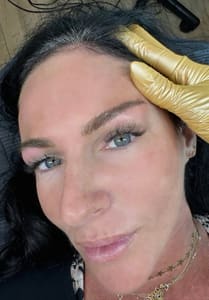 Eyebrow Tattoo result by Touched By Ink - permanent makeup artistry in Davie, FL