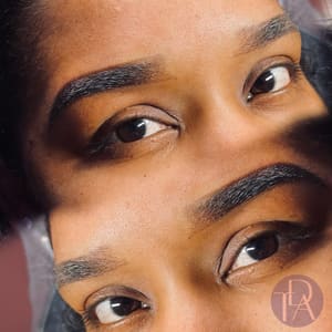 Eyebrow Tattoo result by Tracing Dreams Artistry in Virginia Beach, VA