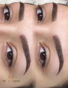 Eyebrow Tattoo result by Tracy Nguyen Brows & Beauty ( Academy) in Seattle, WA