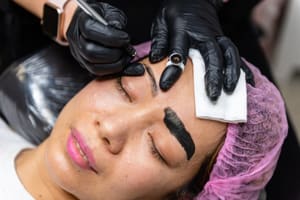 Eyebrow Tattoo result by TRACY V - Permanent Makeup Studio & Academy in Plano, TX