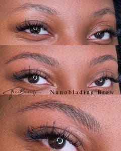 Eyebrow Tattoo result by Tran Beauty Studio in Kansas City, MO