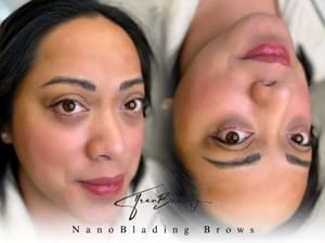 Eyebrow Tattoo result by Tran Beauty Studio in Kansas City, MO