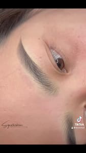 Eyebrow Tattoo result by Tran's SignatureBrows and Permanent Make up in San Jose, CA