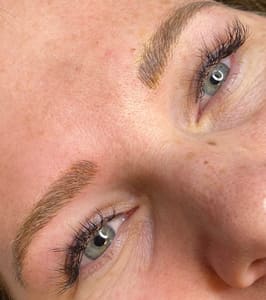Eyebrow Tattoo result by Tranquility Studio 523 in Dyersburg, TN