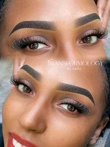 Eyebrow Tattoo result by Transformology By Kelly in Comstock Park, MI