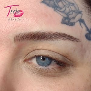 Eyebrow Tattoo result by Treja Beauty in Cotati, CA