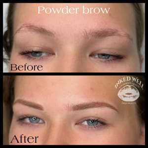 Eyebrow Tattoo result by Treja Beauty in Cotati, CA