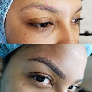 Eyebrow Tattoo result by Trendy Lash Styles in Clearwater, FL