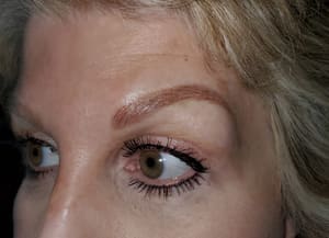 Eyebrow Tattoo result by Tri-Cities Permanent Cosmetics & Aesthetics in Johnson City, TN