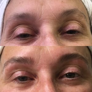 Eyebrow Tattoo result by Tricia B Skincare, Beauty & Waxing Studio in Glendale, CA