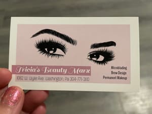 Eyebrow Tattoo result by Tricia's Beauty Marx in Washington, PA