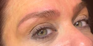 Eyebrow Tattoo result by Tricia's Beauty Marx in Washington, PA