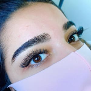 Eyebrow Tattoo result by Trish's Lashes - Brows & Beauty Studio in La Quinta, CA