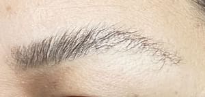 Eyebrow Tattoo result by Trish's Lashes - Brows & Beauty Studio in La Quinta, CA
