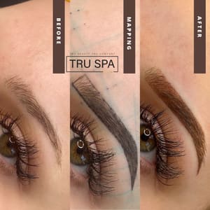 Eyebrow Tattoo result by Tru Spa by Heba in Carmel, IN