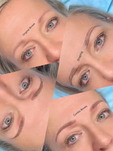 Eyebrow Tattoo result by TruBrows Microblading & Academy in Littleton, CO