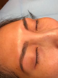 Eyebrow Tattoo result by Truc Beauty Artistry in Fairview, TN