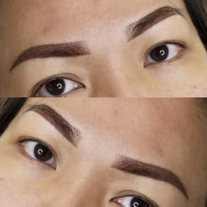 Eyebrow Tattoo result by True Blossom Beauty in Galt, CA