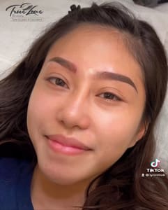Eyebrow Tattoo result by True Love Microblading & Facial Massage in San Diego, CA