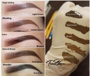 Eyebrow Tattoo result by True Love Microblading & Facial Massage in San Diego, CA