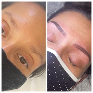 Eyebrow Tattoo result by TruGlam in Columbus, OH
