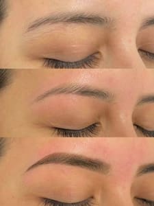 Eyebrow Tattoo result by TSLZ Beauty Spa in Tukwila, WA