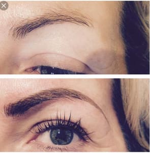 Eyebrow Tattoo result by Tulsi Microblading & Eyelash Studio in Plano, TX