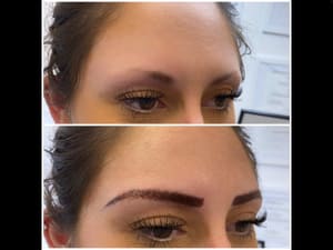 Eyebrow Tattoo result by Tusa Permanent Makeup in Westlake Village, CA