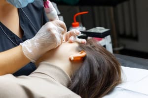 Eyebrow Tattoo result by TW Beauty Academy in Richmond, IN