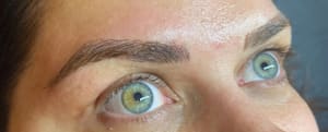 Eyebrow Tattoo result by TW Beauty Academy in Richmond, IN